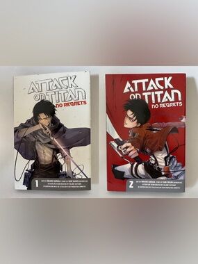 Attack on Titan No Regrets Manga Complete Volumes 1 & 2